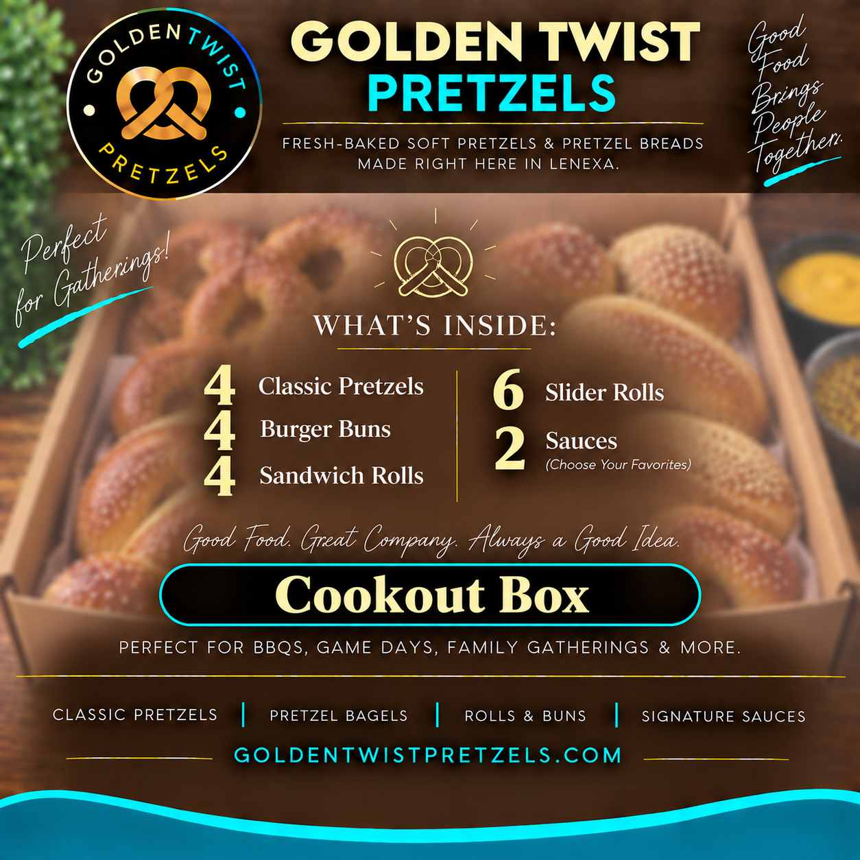 GoldenTwist Cookout Box