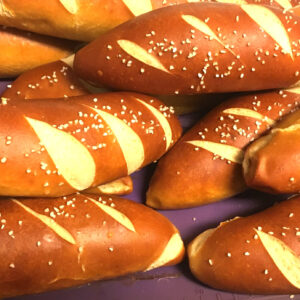 Pretzel Sandwich Rolls